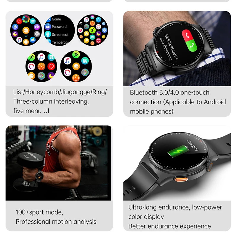   ȭ Ʈ ġ, ECG, PPG ͸ 100,   ƮϽ ġ, NFC Ʈ ġ, GPS  Ʈ