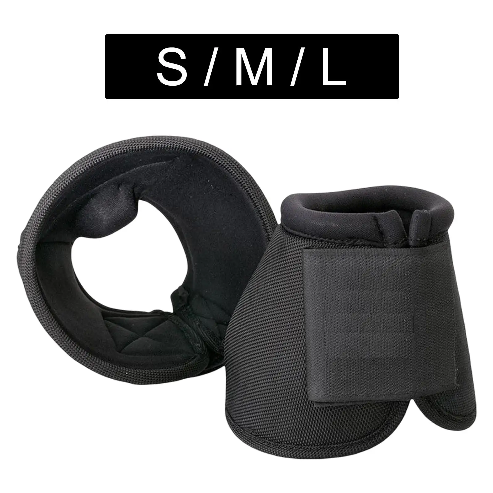 Long Lasting Horse Bell Boots No Turn Horse  Bowl Maximum Protection 2
