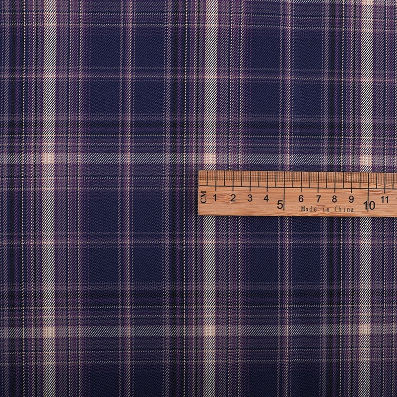 Hohe Qualität Warme Polyester Schottischen Plaids Stoff Durch Halben Meter Perfekte für Nähen Kleid Röcke, Hosen, mittel Dick, 300 gr/meter – Detail 16