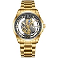Gold black steel
