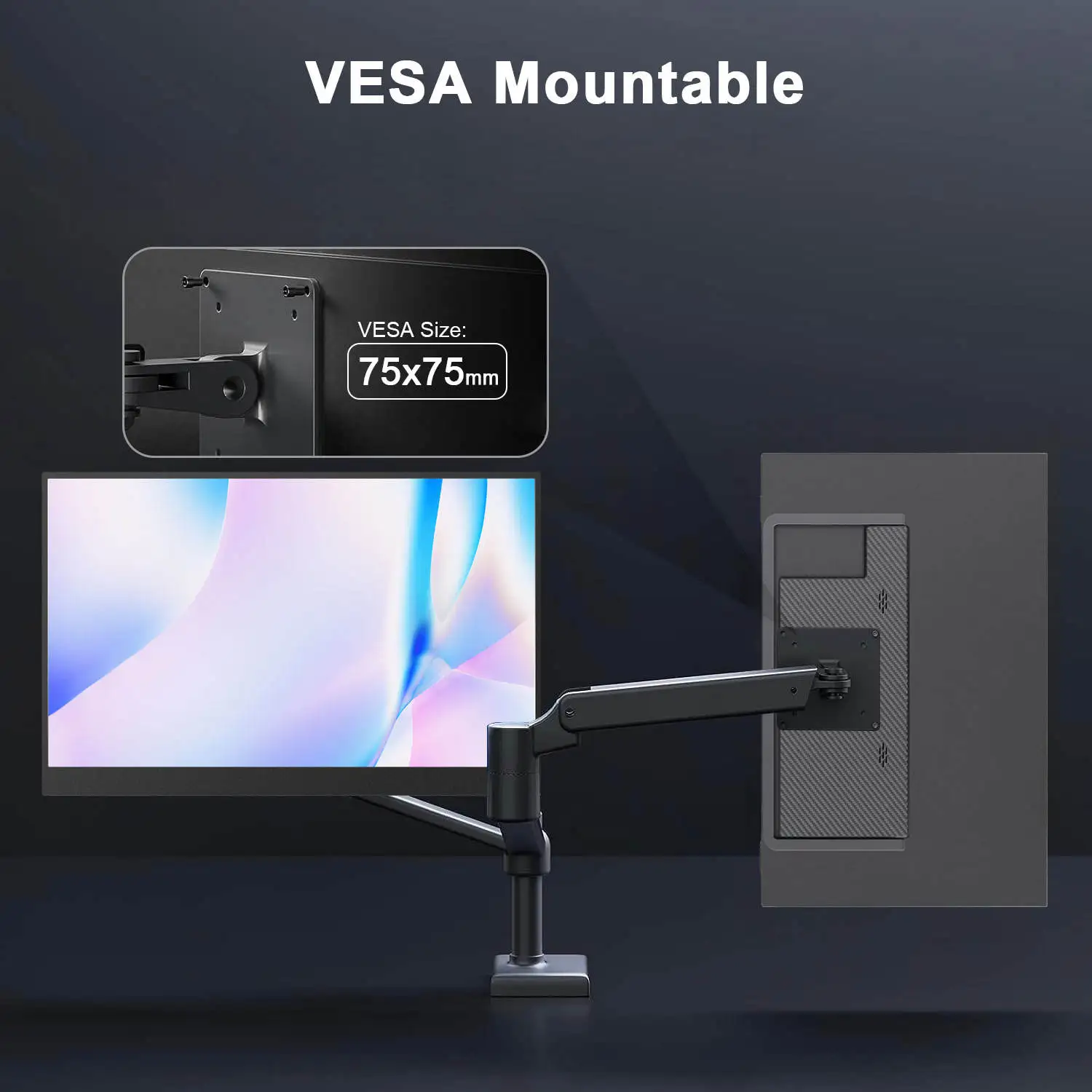 DLN 14인치 휴대용 모니터 1000:1 1080p 45RGB 노트북 화면 확장기 게임 및 Mac용 로드형 모니터 디스플레이 지원