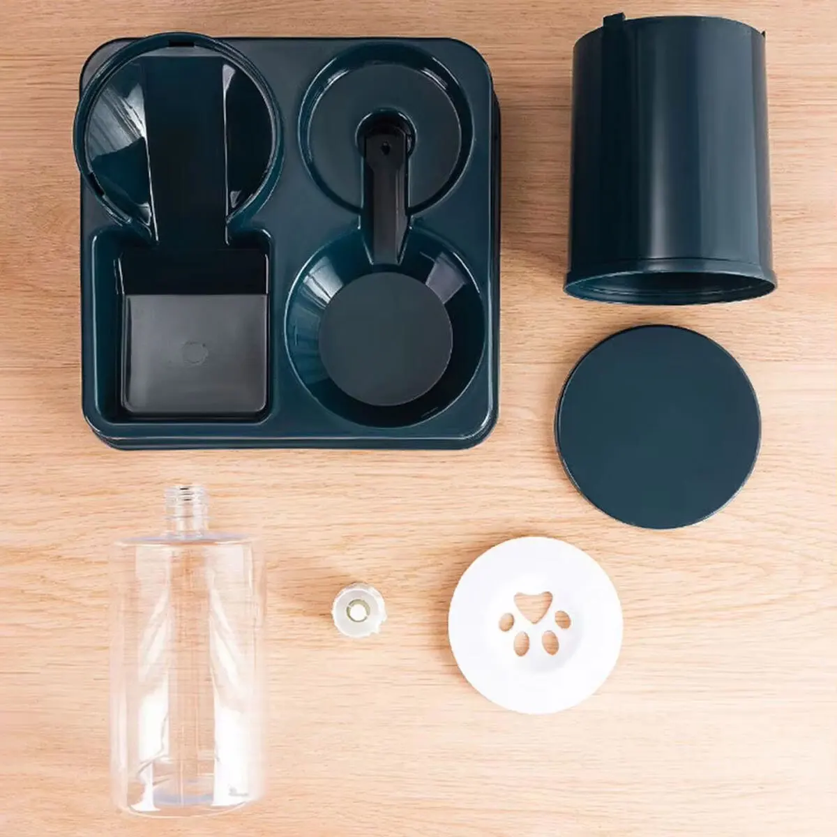 2 In1 Feeder Food Water Dispenser Bowl Automatic Dog Cat Bottle Pet Self Feeding: 3 - 5 Days Free Delivery Only UK