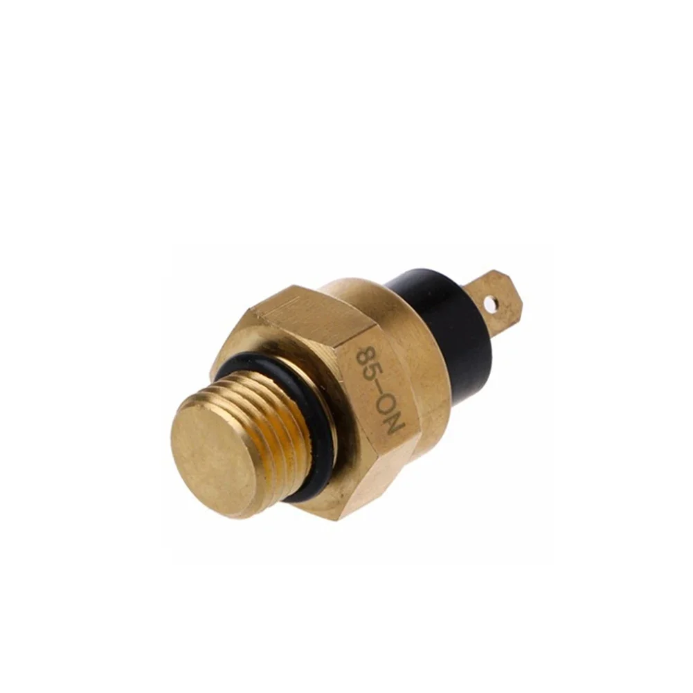 Motorcycle M16 Water Temp Sensor Copper Radiator Coolant Fan Water Temperature Thermostat Switch Sensor 65/75/80/85/90/95&deg;