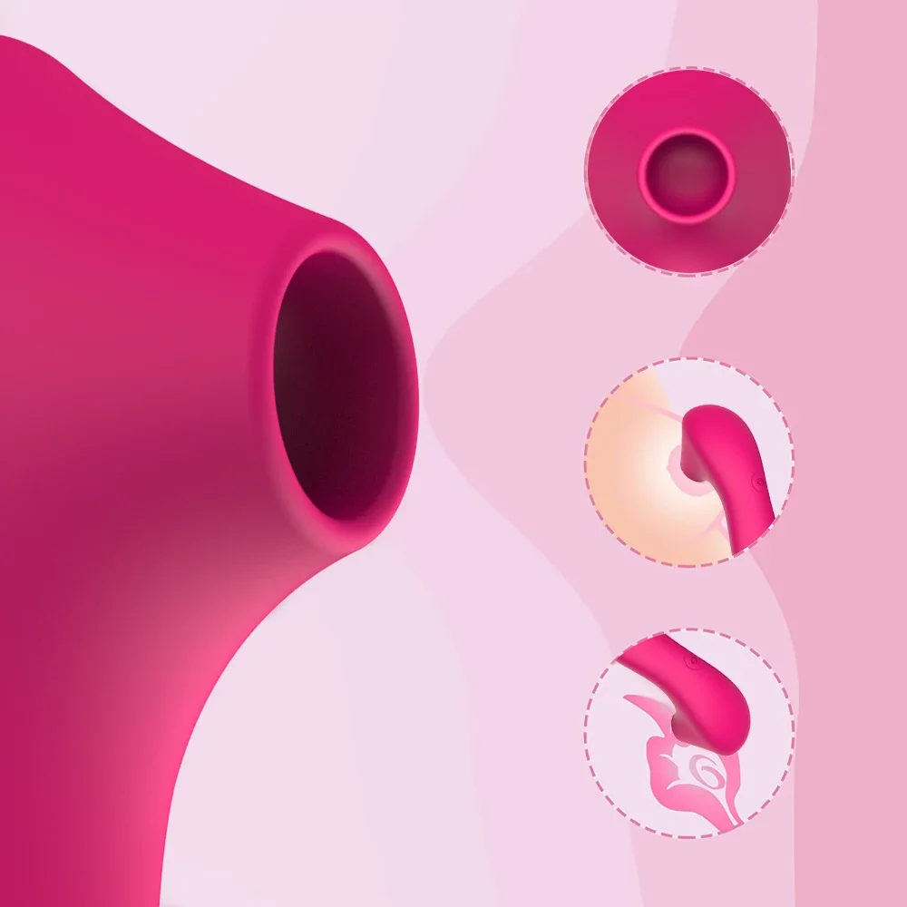 Female Sex Toy Female Masturbator Vagina Sucking Vibrator Clit Sucker Vibrator Clit Sucker Vibrator For Women Clitoris Nipple Vacuum Sucking Vibrating Oral Licking Masturbator Vagina Sex Toys
