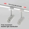 5mm Slim Magnetic Track Light System Black White Ultra Thin Ceiling Surface Mounted Led Rail Lamp Linear Magnet Home Lamps 5