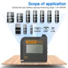 168Max Digital Lithium Battery Tester Capacity Test Checkered Load Analyzer  Display Check AAA AA Button Cell For 18650 Battery 6