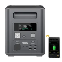 Station d'alimentation portable AFERIY P180, générateur solaire 1800W, batterie Lifepo4 1024Wh, camping en plein air, station d'alimentation mobile 4
