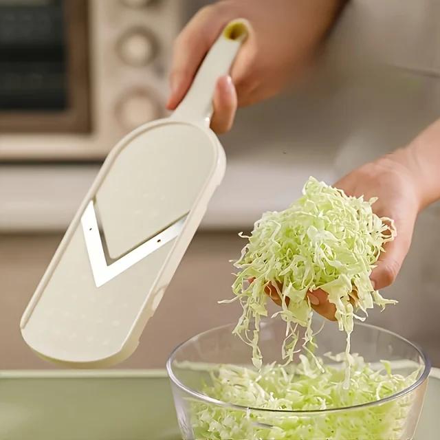 Rocklon Vegetable Slicer Grater Cabbage Grater Slicer Cutter Shredders For Various Ingredient Handling Multi-Functional Kitchen Gadget