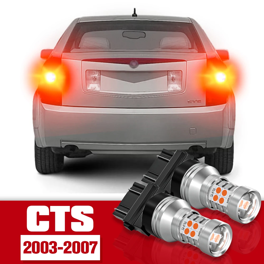 

2pcs LED Accessories Brake Light Bulb Lamp For Cadillac CTS 2003 2004 2005 2006 2007