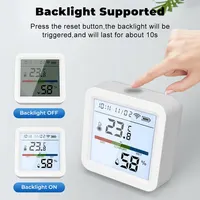 Tuya New WiFi Temperature Humidity Sensor Smart Life Backlight Hygrometer Thermometer Sensor Support Alexa Google Home Assistant - Image 4