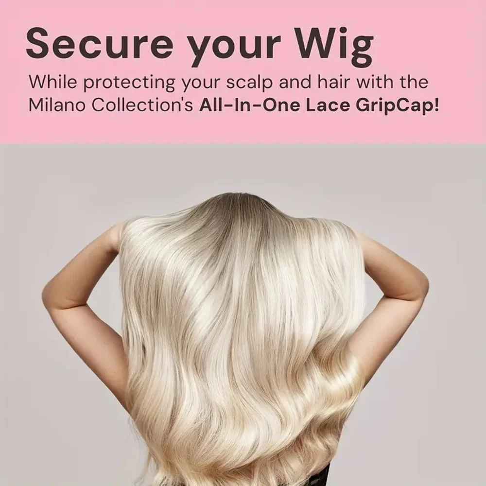 Transparent Swiss Lace Front Non-slip Wig Gripper for Keeping Wigs In Place Adjustable Elastic Headband with Velcro