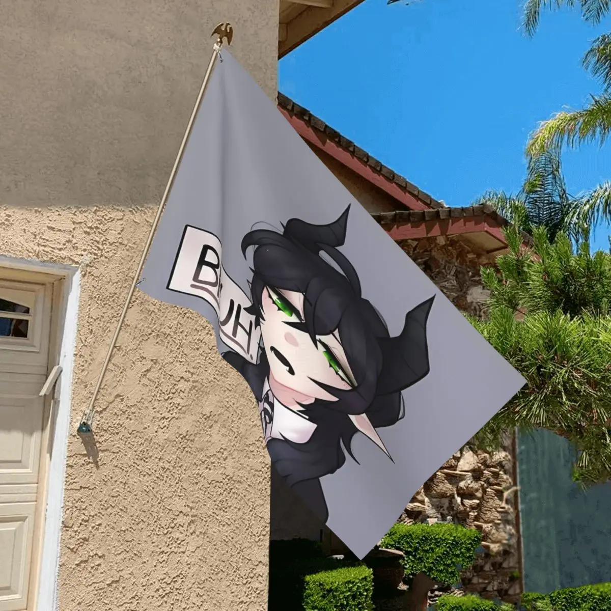 Malleus Draconia Twisted Wonderland Ruh Winter Fall Garden Flag House Flag Per La Decorazione Del Cortile All'Aperto