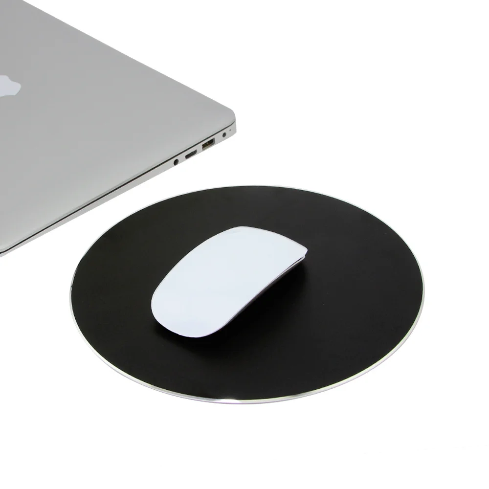 CHUYI Aluminum Alloy Mouse Pad For Apple Magic mouse alfombrilla ordenador Gaming Mousepad For Xiaomi MackBook Laptop Mause