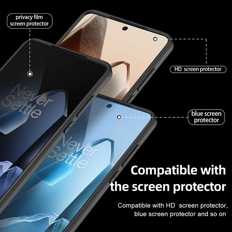Enhanced Transparent Protective Phone Case with Camera Shield