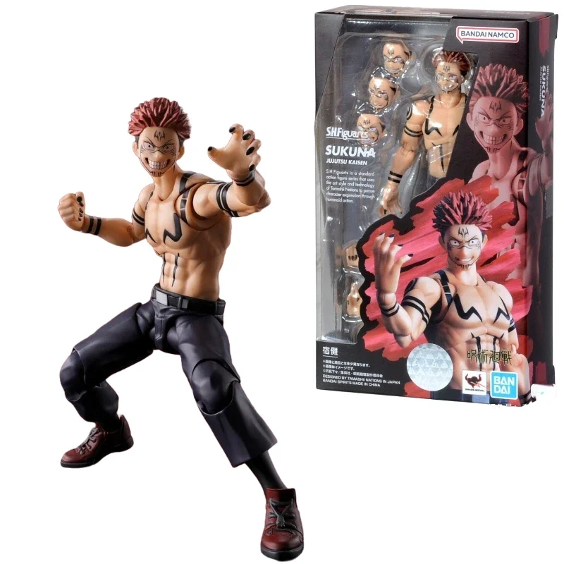 IN Stock Bandai Shfiguarts Jujutsu Kaisen Gojo Satoru Itadori Yuji  Fushiguro Megumi Kugisaki Nobara SHF Genuine