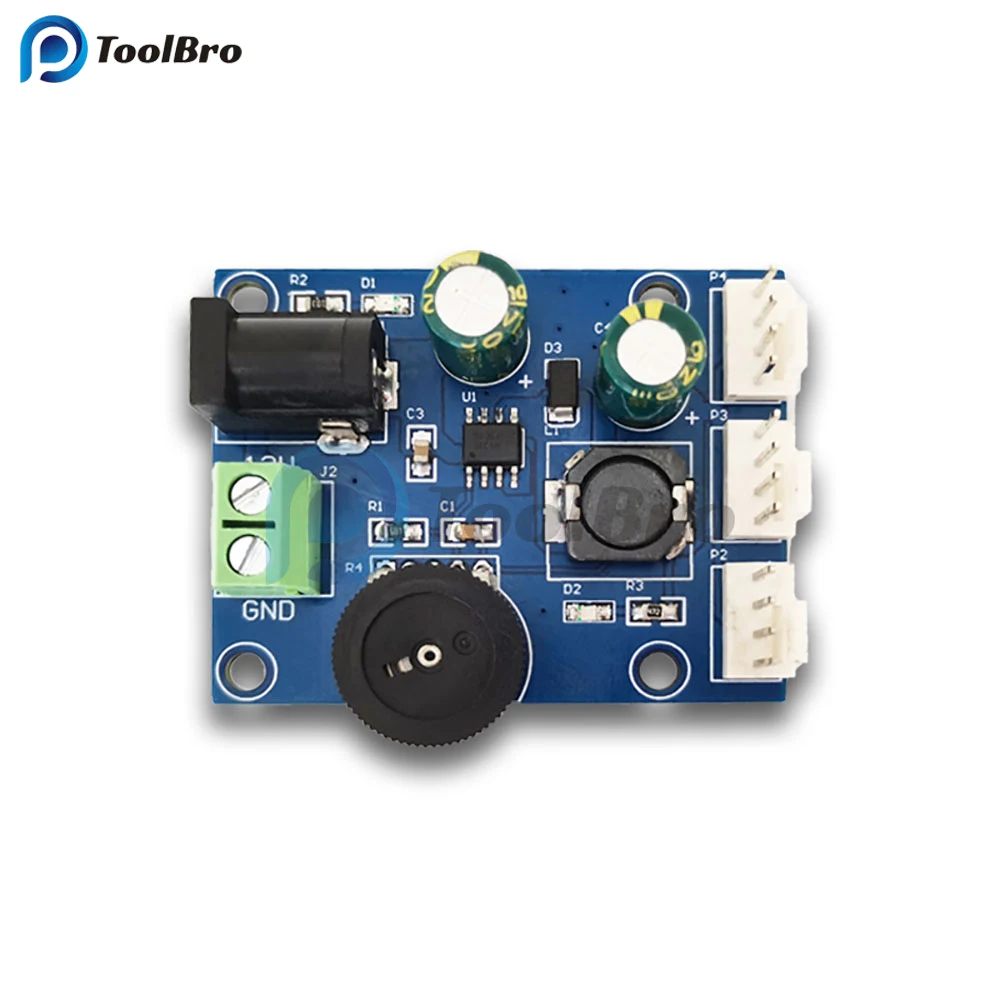 3CH 3A PWM PC Computer Chassis Fan Speed Controller Regulator Module DC 12V-24V to 0V-13V Step Down Buck Converter Board