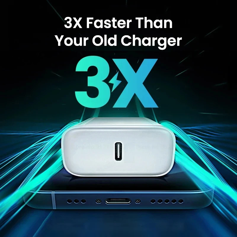 รูปสินค้า ชาร์จเร็ว iPhone iPad 30W USB-C พร้อมสาย