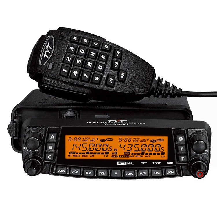 

Long Range Radio TYT TH-9800 vhf/uhf fm transceiver 4 Band Car Mobile Radio