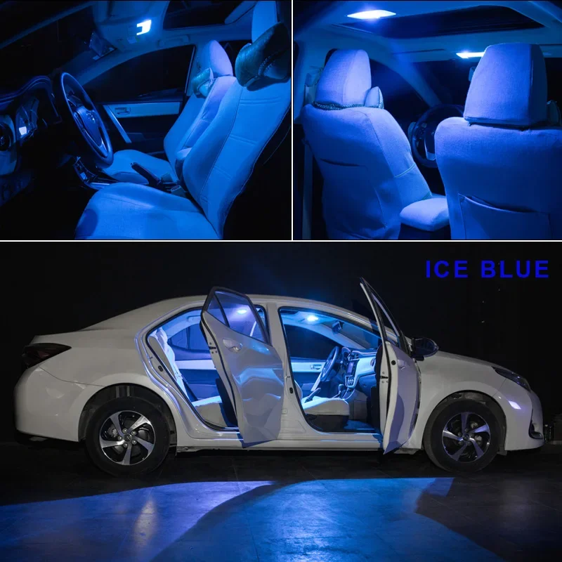 ZUORUI 캔버스 자동차 액세서리 LED 인테리어 맵 돔 라이트 키트, 스즈키 Swace 2020 2021 2022 차량 LED 전구 오류 없음, 12 개
