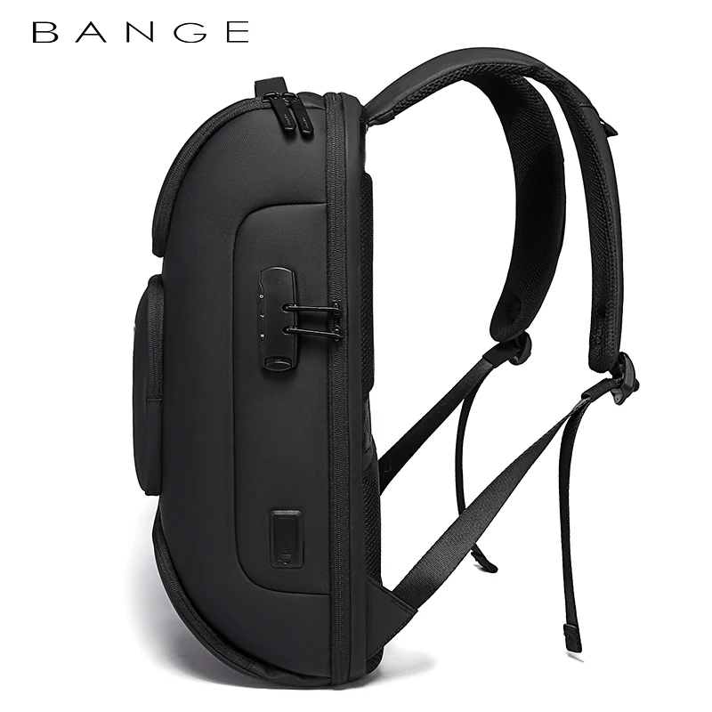 BANGE 17.3inch Laptop Backpack Business Large capacity Travel Backpack waterproof Anti theft backpack sports mochila for men 5
