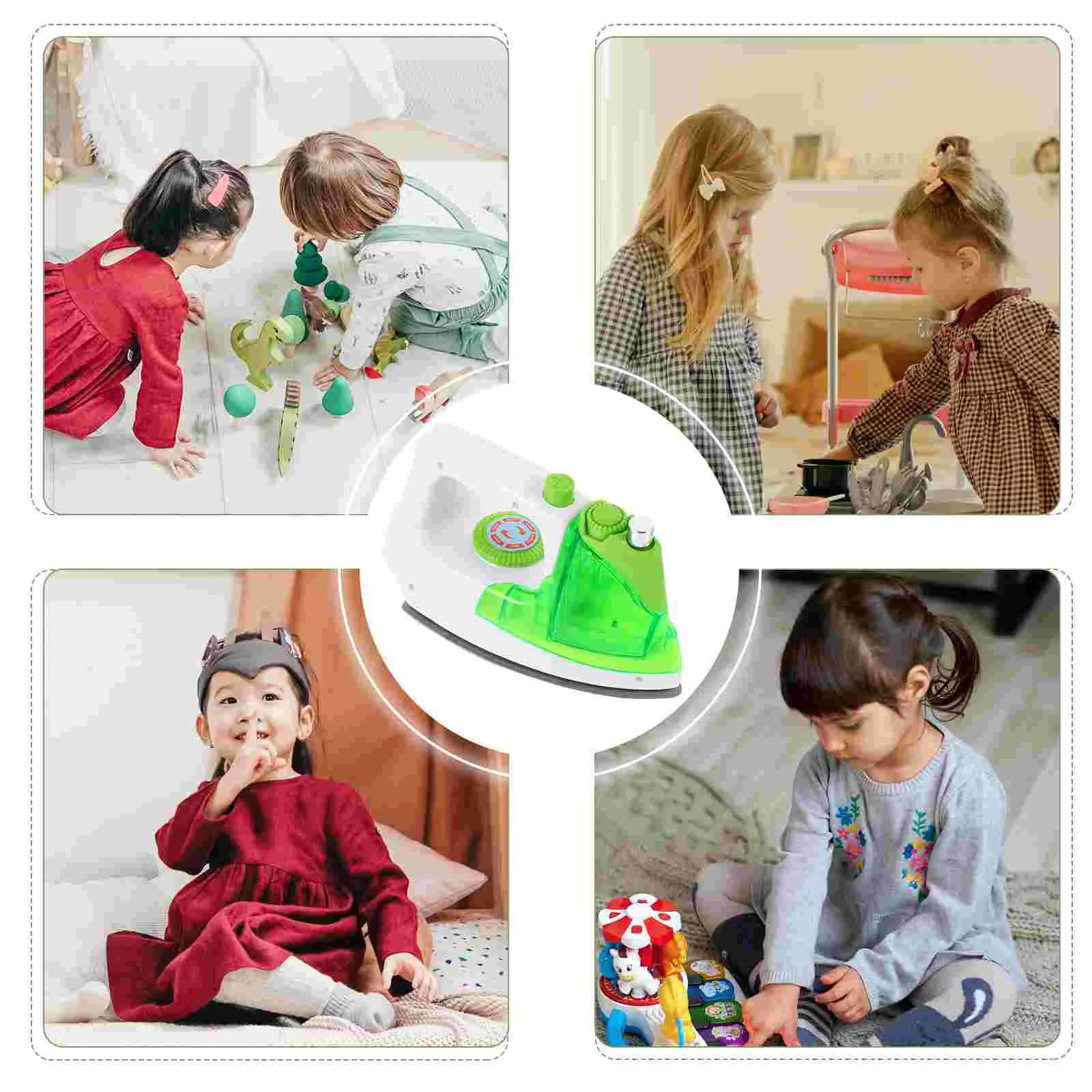 Kidcraft Playset Simulation Electric Iron Childrens Toys Kids Home Appliance Plaything 4