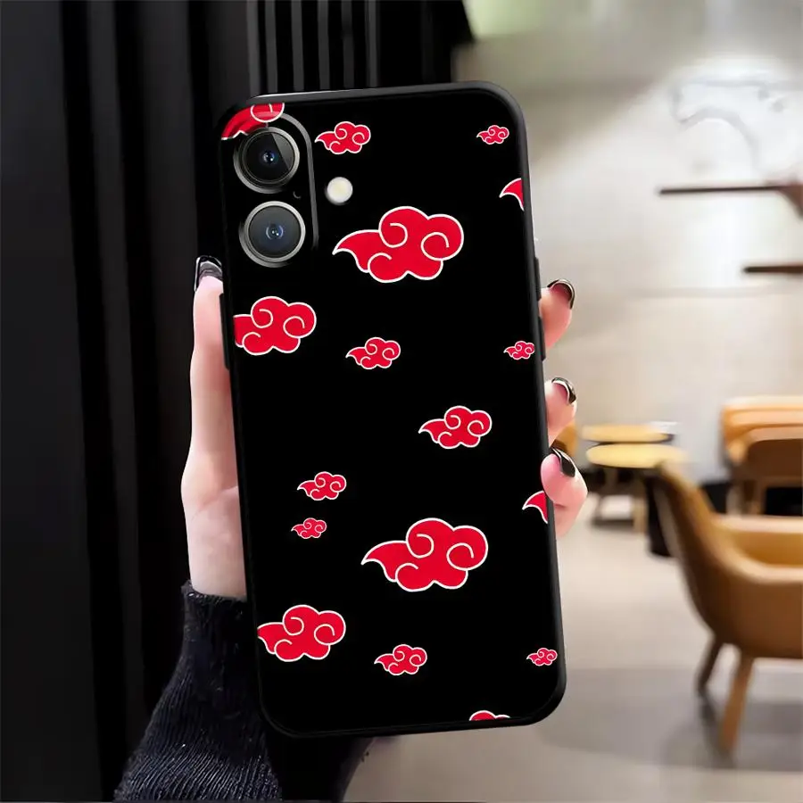 Japan Anime Cloud Black Soft Phone Cover Case