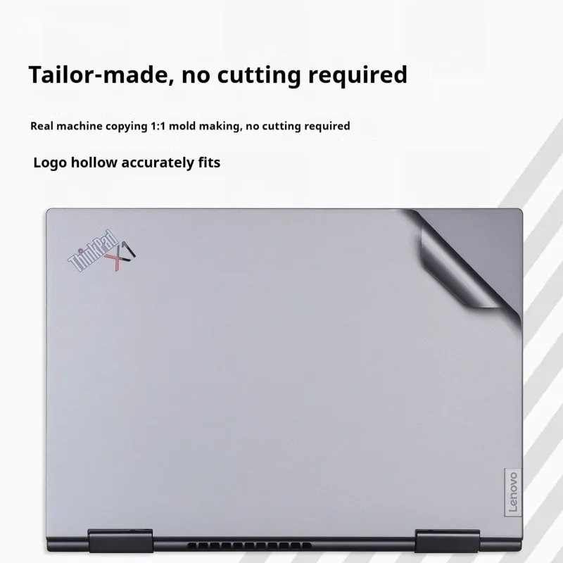 레노버 씽크패드 X1 2-in-1 Gen10 Aura Edition Gen9 Yoga Gen8/7/6/5 G11 스크래치 방지 스티커용 노트북 쉘 보호 필름