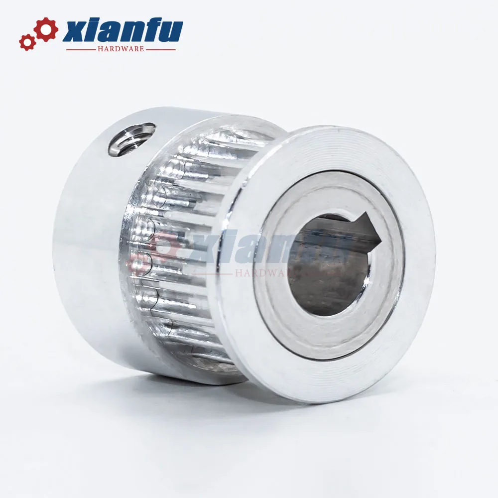 Timing Belt Pulley HTD3M 20 Teeth 3M Bore 4/5/6/6.35/7/8/10/12/14mm Aluminum HTD 20T Synchronous Wheel Sync Width 6/10/15mm
