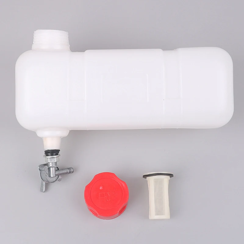 Replacement Part Plastic Fuel Tank Assembly for Chinese E43 Filter Cap Valve Cock Tap Pump Parts