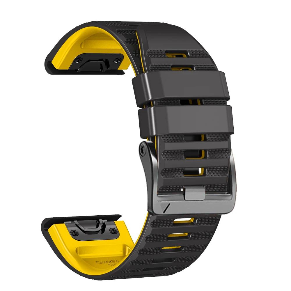 QuickFit Silicone Watchband Bracelet - Premium Strap for Garmin Fenix & Enduro Series