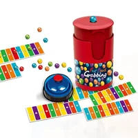Color Line Bingo Fast Bead Grabbing Game for Two Players with Exciting Bells Funny Strategy Games Perfect for Kids and Adults 3