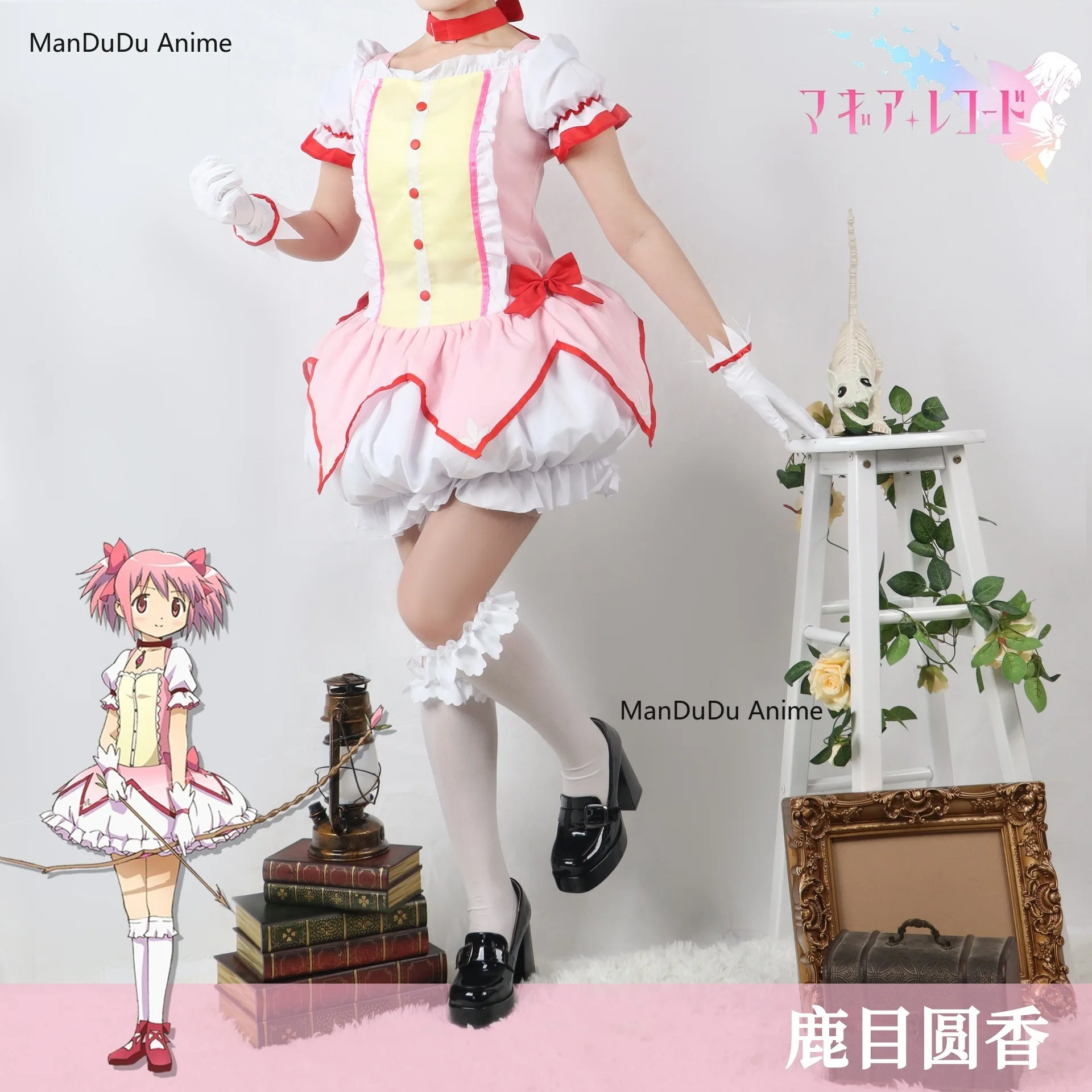 

Anime Puella Magi Madoka Magica Cosplay Costume for Halloween Carnival Party Madoka Cosplay Anime Full Set Battledress Cos