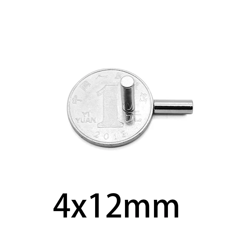 20/50/100PCS 4x12mm Mini Small N35 Neodymium Magnets Round Fridge Magnet Disc Permanent NdFeB Strong Powerful Magnetic Sheet