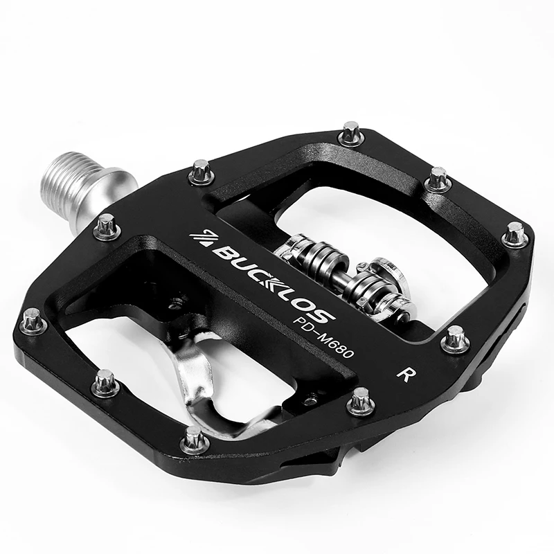 Mountain Bike Self-Lock Pedal Sealed Bearing MTB Lock Pedal for SPD Ultralight D