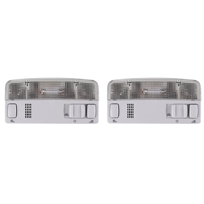 

2X Interior Reading Light Dome Lamp Passat B5 Golf Mk4 Bora Polo Caddy Touran Octavia Fabia 1Td947105 3B0947105C 3B0 947