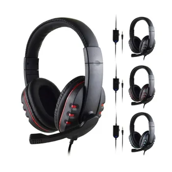 Cuffie Gaming Cablate da 3,5 mm con Microfono per PS4, PlayStation 4, PC e Chat