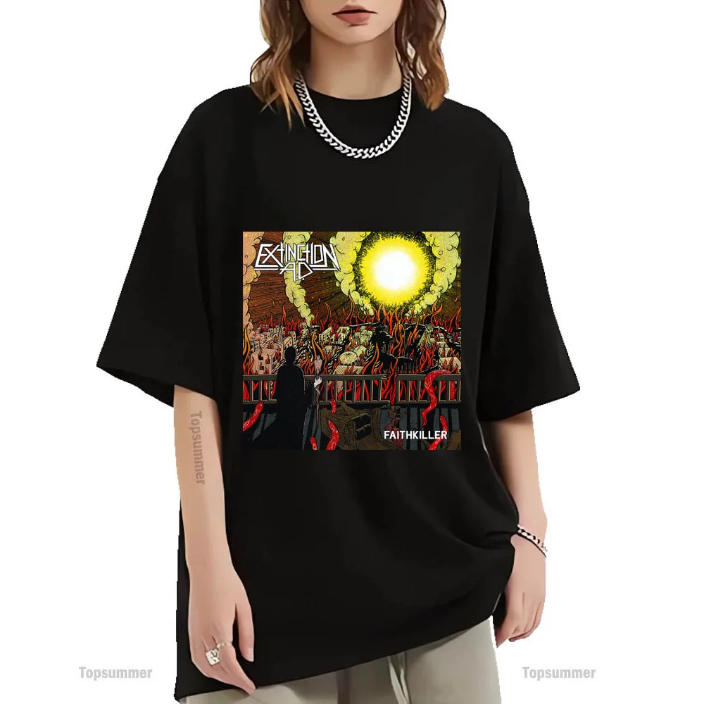 

Женская Винтажная футболка из хлопка в стиле Харадзюку