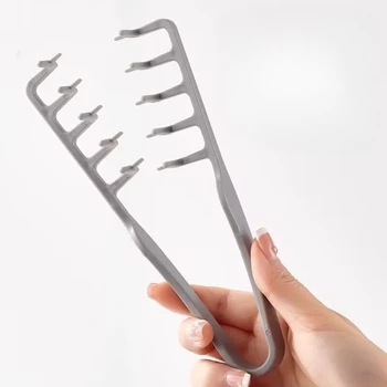 Volumizzante dei capelli a denti larghi Texture soffice Pettine per lo styling Radici dei capelli soffici Arricciatura naturale Un pettine per la cura dei capelli