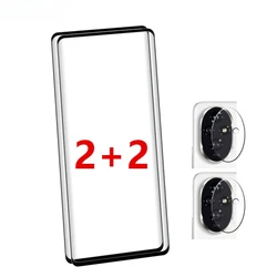4 - in - 1 Anti - Scratch Screen and Lens Protector Set with 9D Front Film for Honor 200 (2 and 2)