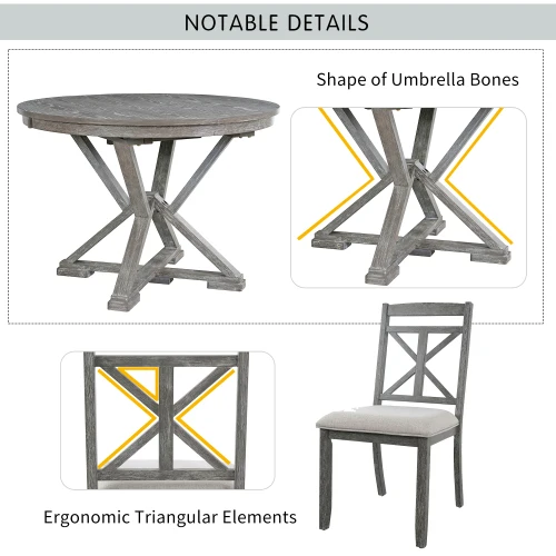 Extendable Dining Set 5