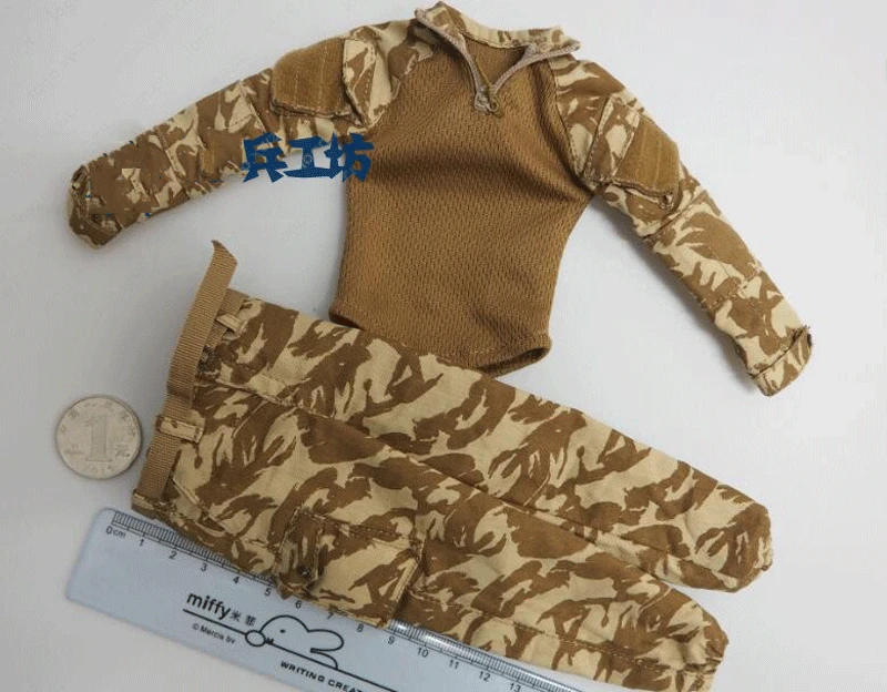 

DAM78036 1/6th Clothes Uniform Model for 12''2016 British Troops in Afghanistan