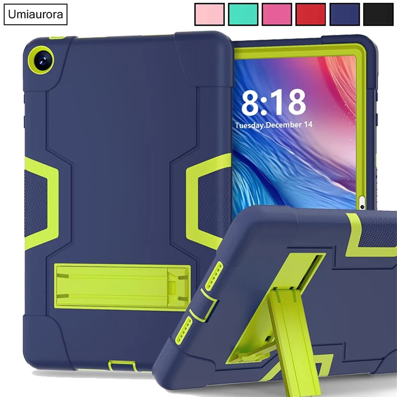 Per Huawei Matepad Se 10.4 Pollici Ags5-W09 Ags5-L09 Custodia Per Tablet Heavy Duty Rugged Kids Silicone Pc Armor Stand Cover Antiurto