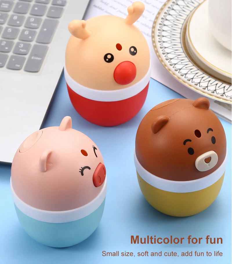 Cute Animal Toothpick Holder Dispensers Automatic Tooth Pick Dispenser