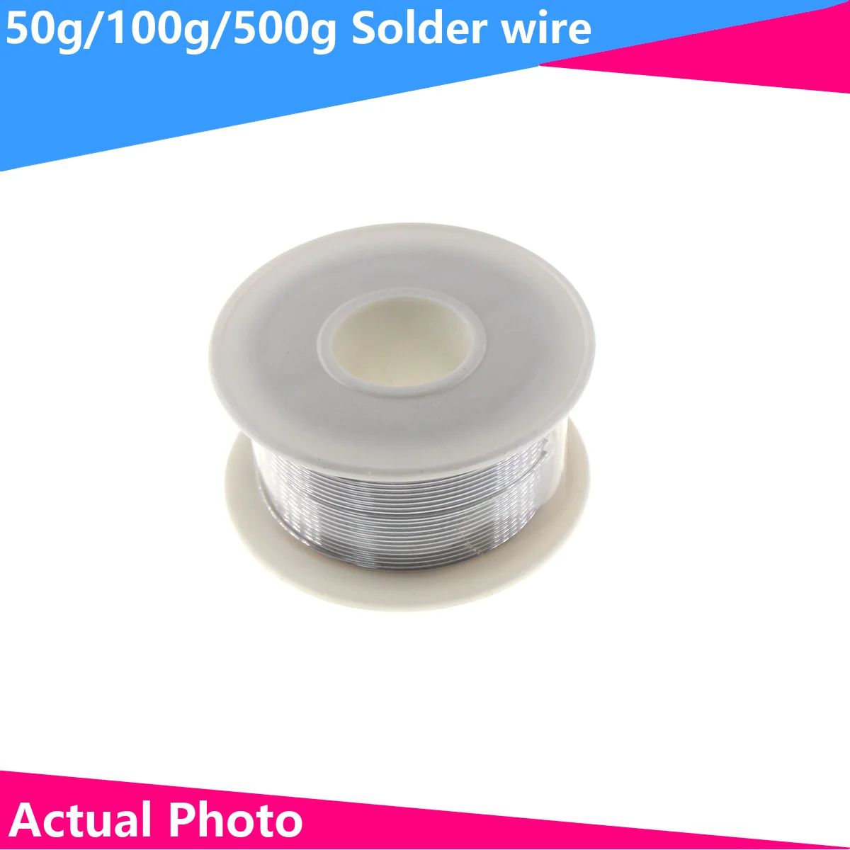 Fil à souder électronique colophane 50g/100g/500g - Bobine flux soudage