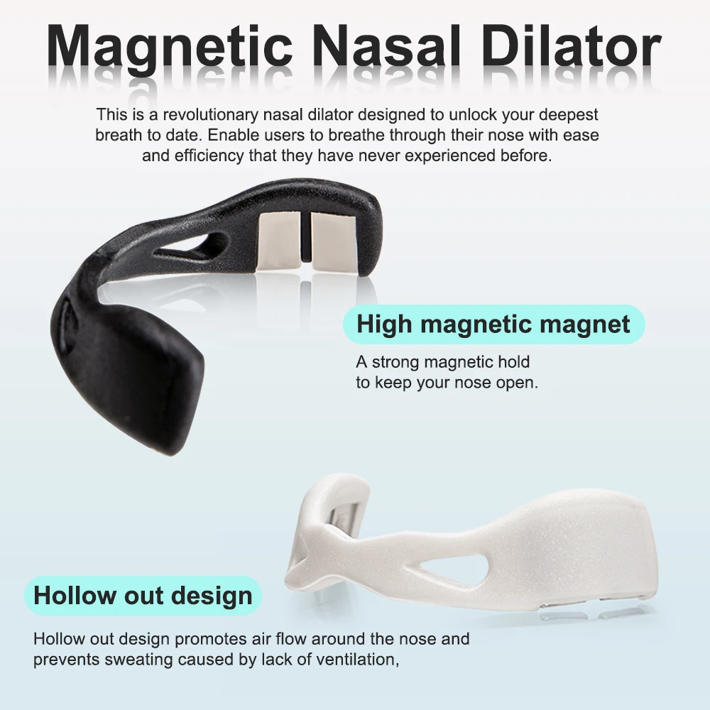 Sport Nasal Dilator Sleep Nasal Breathing Dilators Starter Kit Nose Breathe Strips Magnetic Reduce Snoring