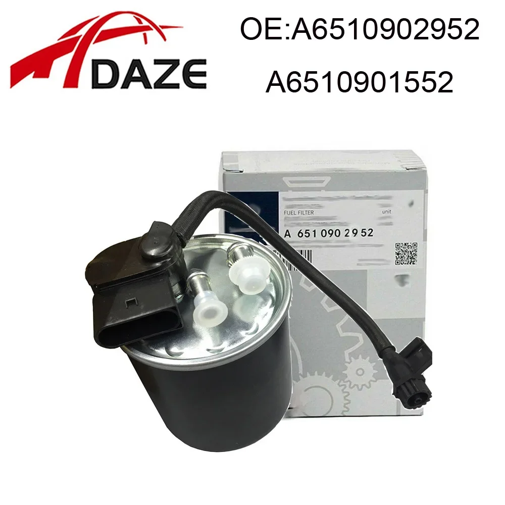 DAZE A6510902952 A6510901552 Fuel Filter For W212 S212 E-Klasse W204 S204 C204 C-Klasse W207 C207 A207 E-Klasse WK 820/18