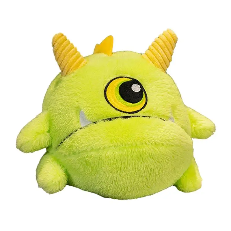 

Мягкое существо плюши мультяшное мягкое существо кукла большой глаз плюши существо игрушка с забавными выражениями декоративная подушка для