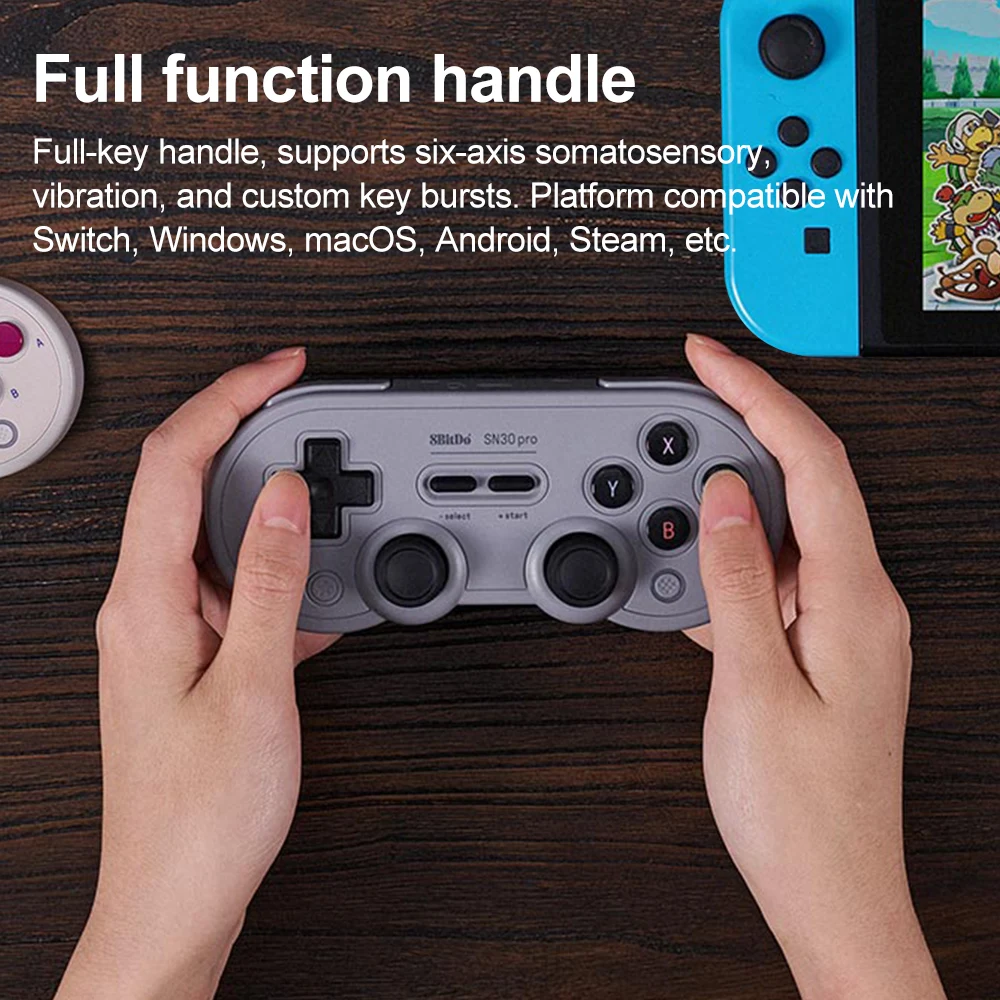 Custom 8bitdo Custom Sn30 Pro 8BitDo SN30 Pro Wireless Bluetooth