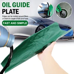 Outil de vidange Flexible, plaque de guidage d'huile, entonnoir de voiture pliable, outil de vidange Flexible, moto camion, moteur automobile, huile essence, outils de remplissage, accessoires 