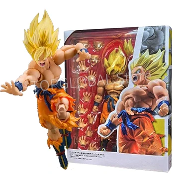 Shf Dragon Ball Z Son Goku Legendary Action Figure PVC Movable Collection Anime Super Saiyan Kakarotto Figurine Model Toys 17cm 1